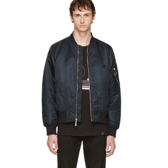 rag & bone manston nylon bomber jacket